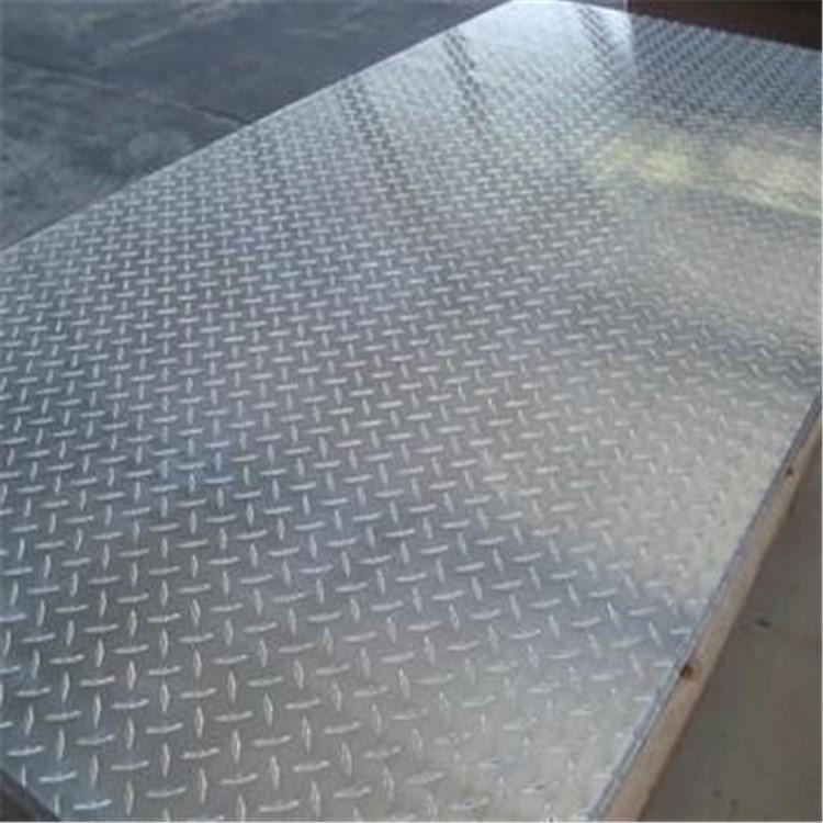 厂家生产花纹铝板 五条筋压花铝板 6061济南忠发铝业