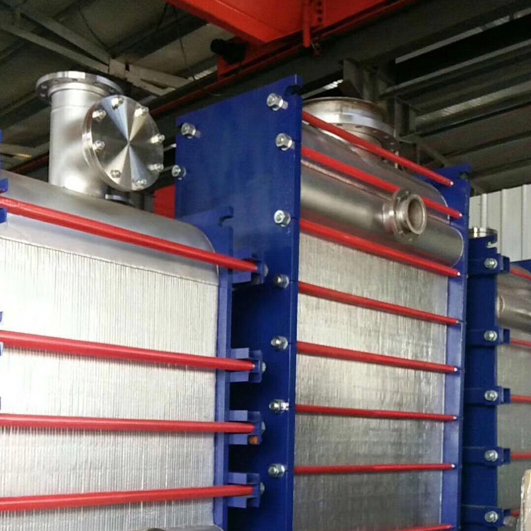槽外水冷却板式换热器 前处理槽冷却板式热交换器 耐腐蚀板换厂家