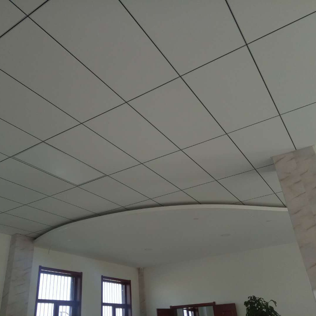 巨拓建材玻纤吸音板吊顶 定制生产暗插板无缝吸音天花板工厂出售