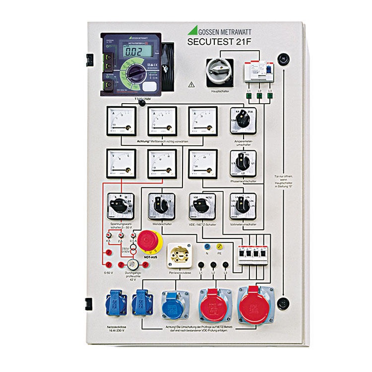 GMC-I高美测仪 电工实验板_安规实训面板箱SECUTEST WP图片