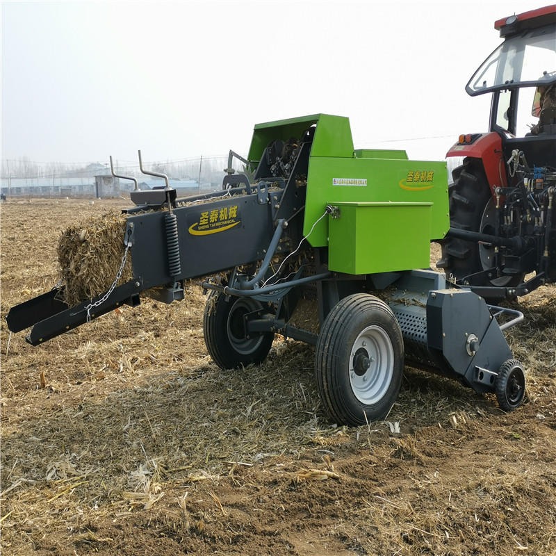 农用小型方捆机 方捆打捆机效率高 打捆包装一体化