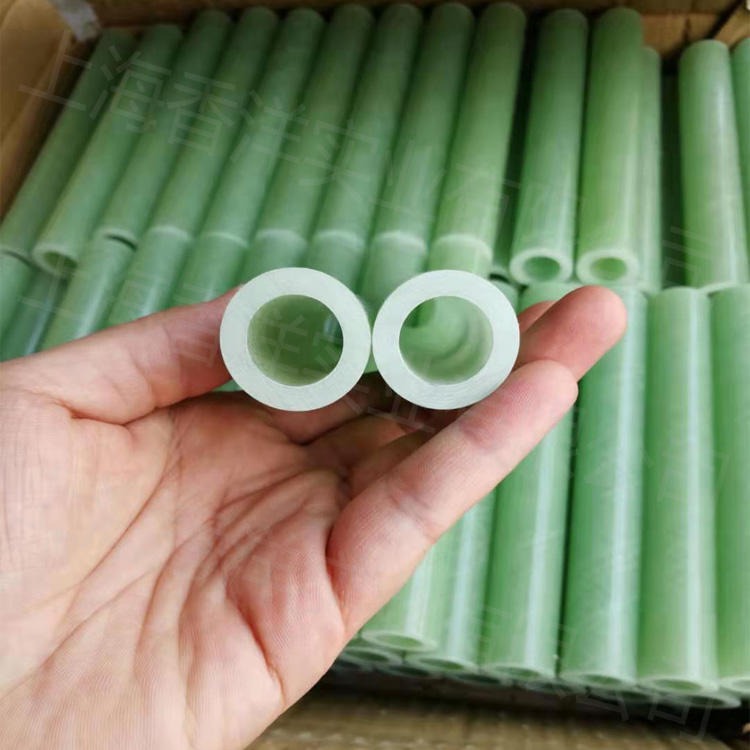 环氧树脂管材 水绿色玻纤管 阻燃FR4薄板 电器设备专用绝缘板 玻纤管环氧棒