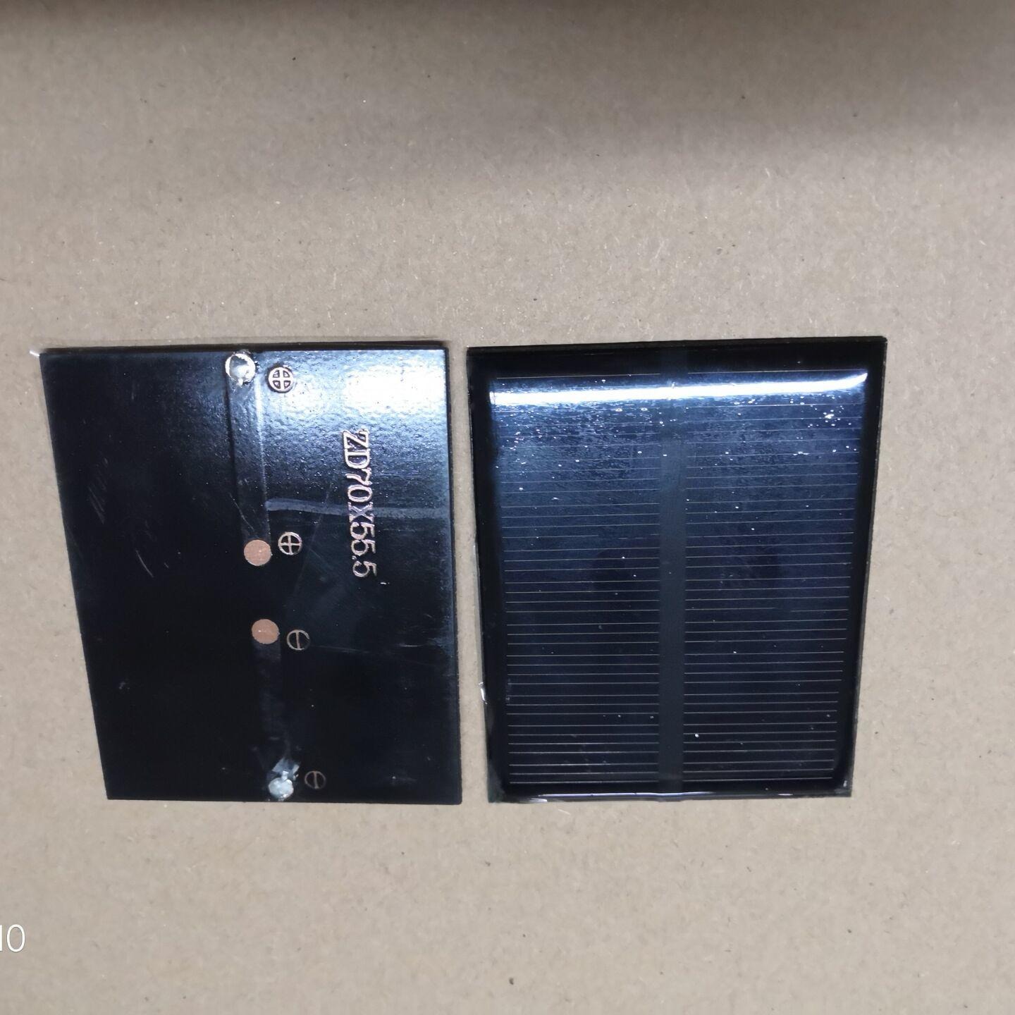 单晶硅太阳能滴胶板90X45太阳能小组件深圳工厂-太阳能滴胶板图片