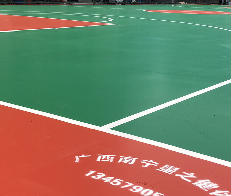 硅pu篮球场施工 3mm硅pu 室外PVC卷材 质量优良