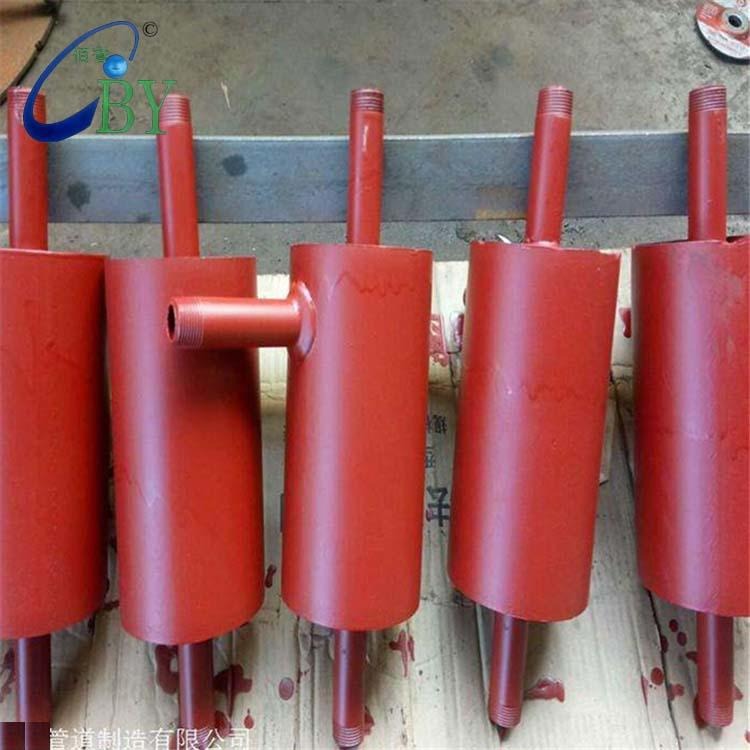 立式集气罐高度 螺纹连接集气罐的作用 佰誉暖气集气罐厂家