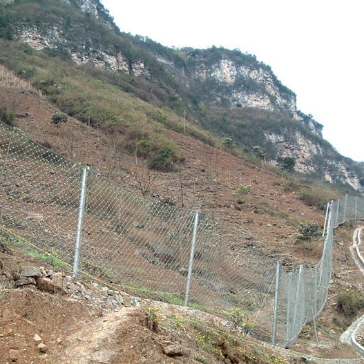 国标GPS1型主动边坡防护网厂  钢丝绳防护网 新疆边坡防护网