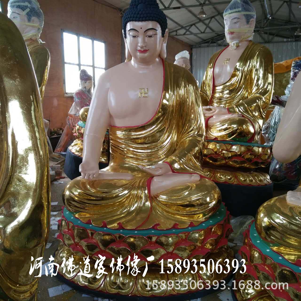 藏传佛教藏佛密宗佛像 百年传承供应佛教用品 河南大型佛像神像示例图1