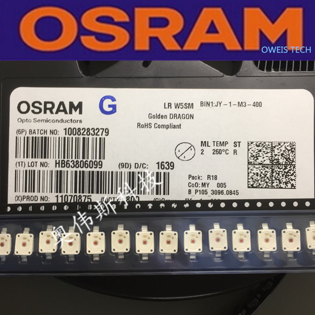 LRW5SM,进口OSRAM欧司朗大功率红色LED,汽车刹车灯,后组合灯图片