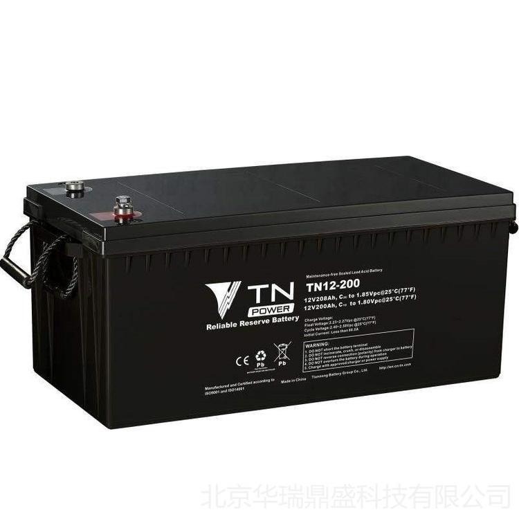 天能蓄电池TN12-200 12V200AH阀控式铅酸蓄电池 太阳能电力 船舶设备专用 现货供应