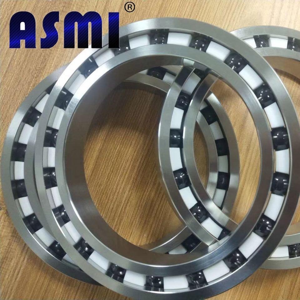 耐腐蚀 耐酸碱轴承厂家 ASMI混合陶瓷轴承 不锈钢套圈+陶瓷轴承 6801C 6901C 6001C 6201C