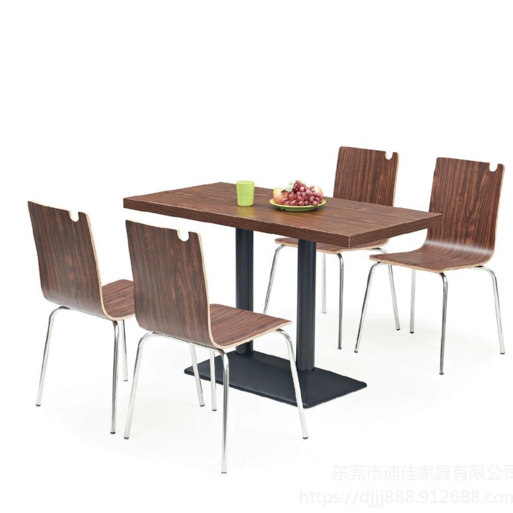 西安餐厅加盟   四人餐桌  公共用餐桌椅   员工餐桌     可定制