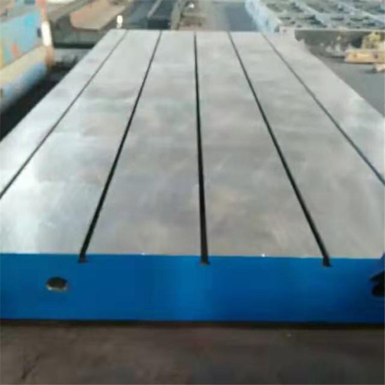 河北盛圣厂家现货供应铸铁水平检验平台 划线平台 试验平台 铸铁平台平板