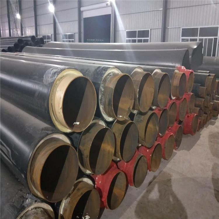 管径325聚氨酯供暖保温管 预制直埋聚氨酯保温管 塑套钢热水保温管 施工方法