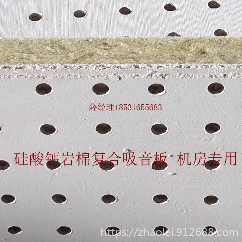 硅酸钙 穿孔吸音板材料属于不然产品 保温隔热穿孔板 硅酸钙岩棉缝合吸音板 供货及时
