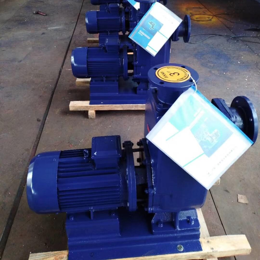 蓝升泵业厂家直销ZWL直联式自吸排污泵  无堵塞污水自吸泵  ZWL直联式自吸泵