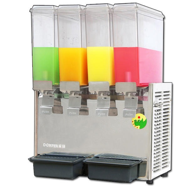 东贝8升四缸冷热饮料机果汁机商用冷热现调果汁机 LRP8X4型厂家批发销售图片