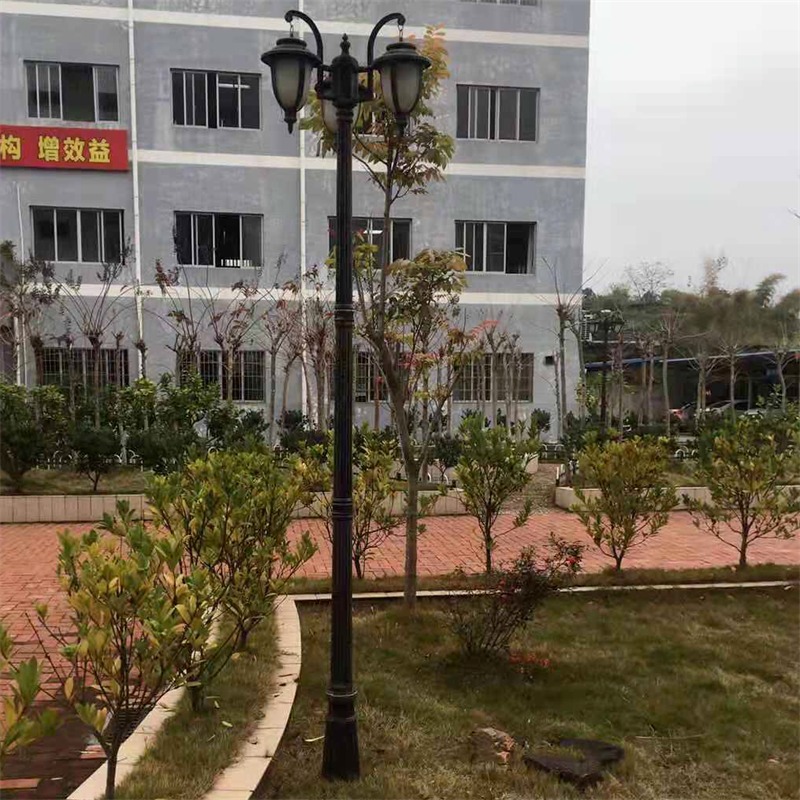 鑫永虹小区3火LED压铸铝欧式景观庭院灯 品质保证