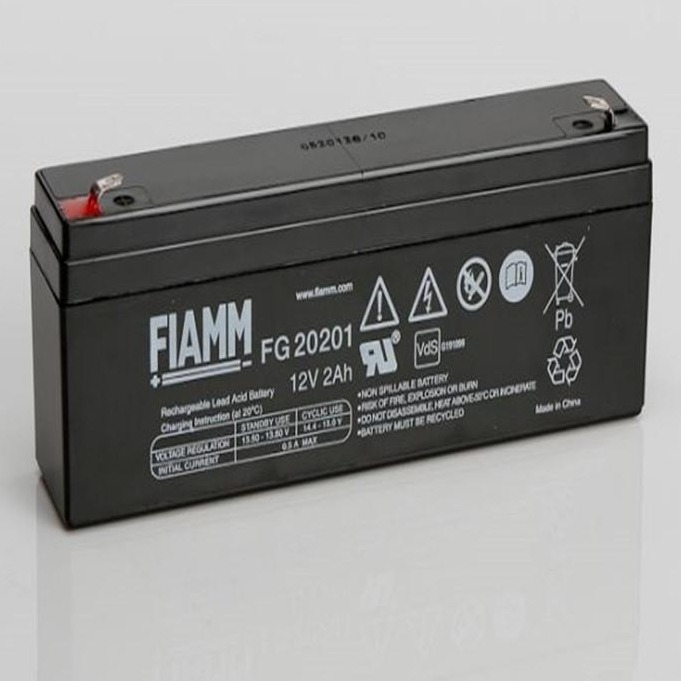 FIAMM电池12V2.0AH 非凡蓄电池FG20201 消防 电梯 照明专用电池 现货报价