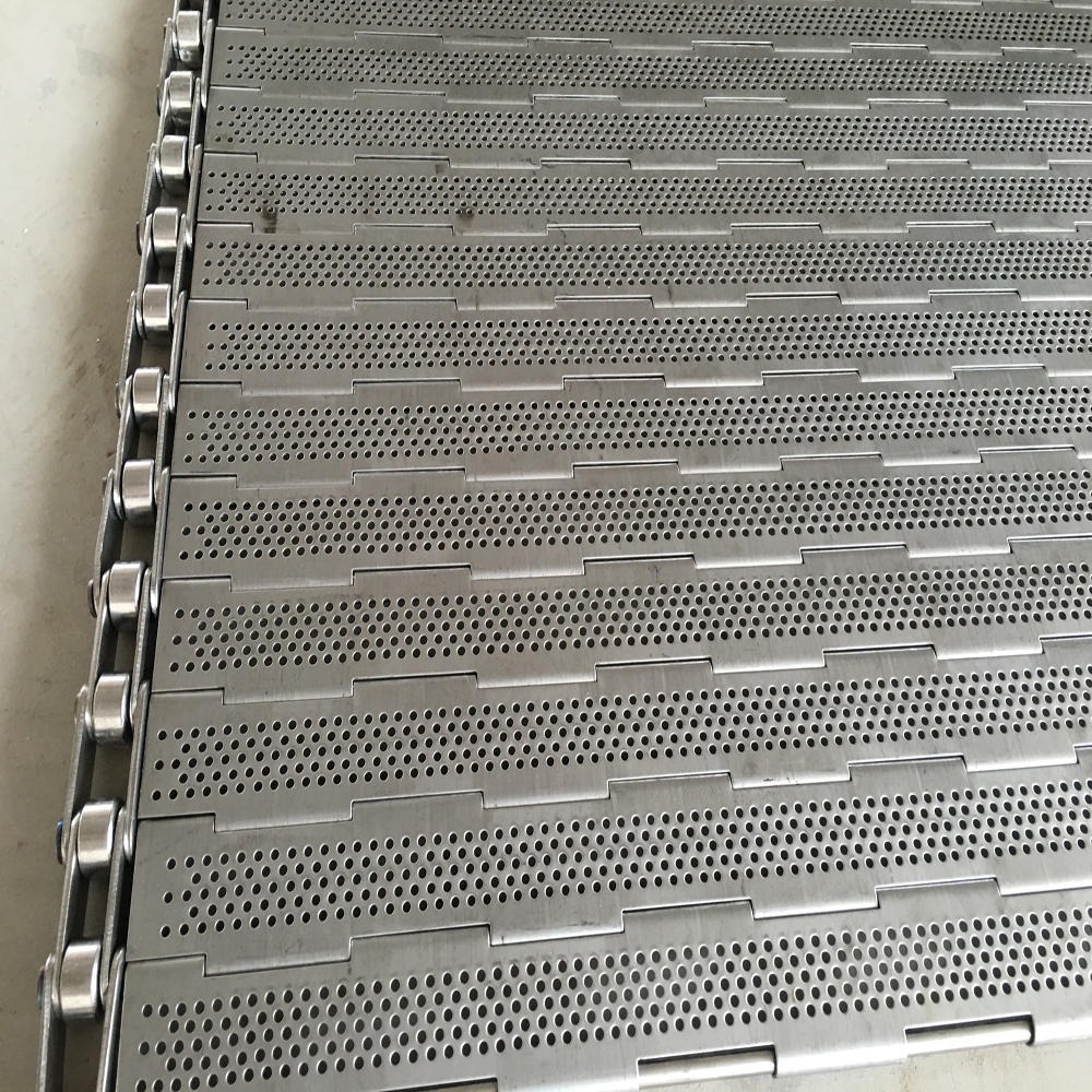 烘干不锈钢链板 宁津威诺生产穿孔烘干机链板 冲孔均匀 通气性号 按需定制