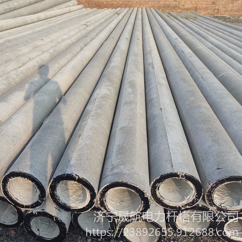 苏州市水泥杆生产厂家水泥监控杆15米  大弯距电线杆 钢筋混凝土电杆厂家直销