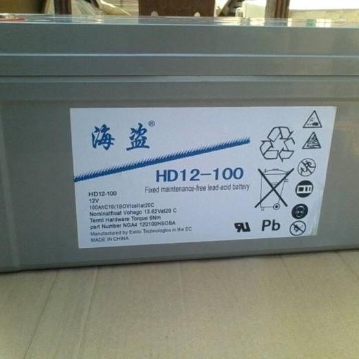 海盗蓄电池HD12-200 铅酸性免维护 海盗蓄电池12V200AH 机房照明专用电池图片