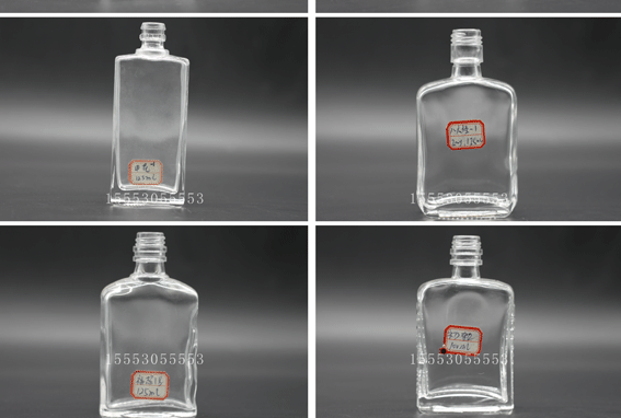 晶白料优质 2两小酒瓶 100ml玻璃瓶 江小白酒瓶 125ml高档l小酒瓶示例图14