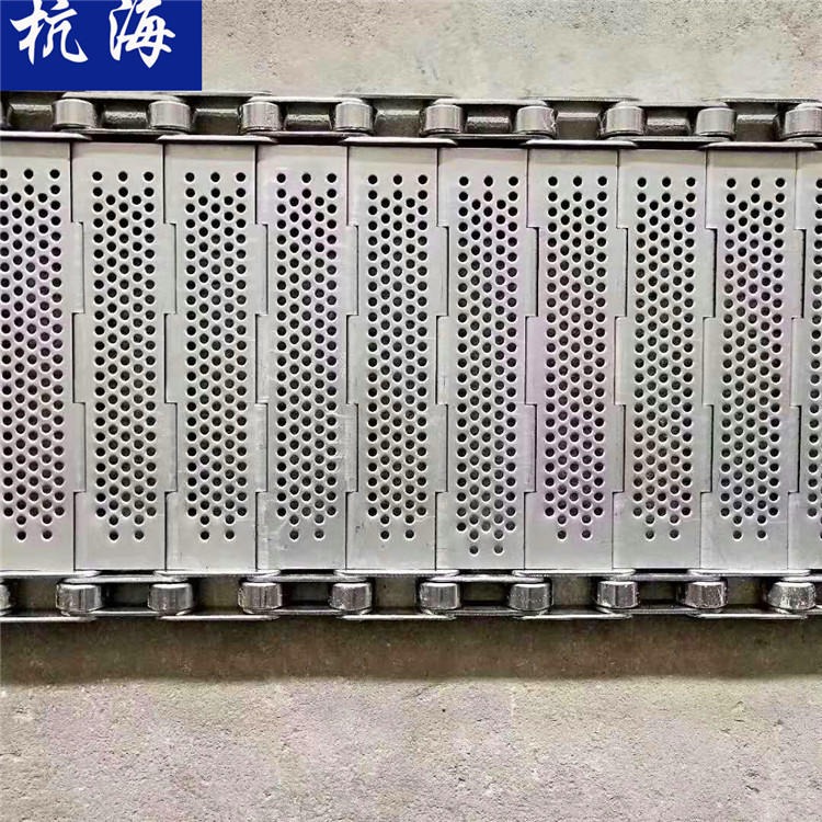 杭海机械 重型链板 不锈钢链板 sus304链板机械厂家图片