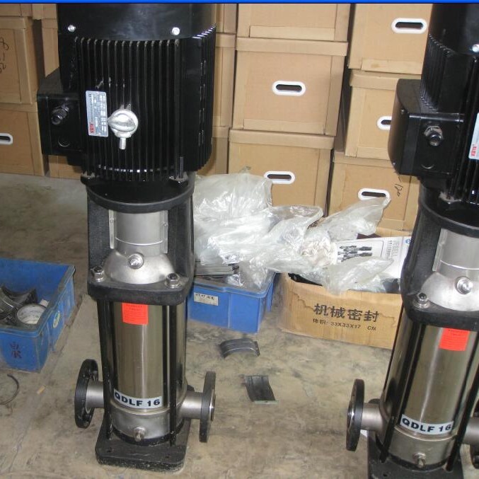 QDLF2-220立式不锈钢多级泵 QDLF2-180不锈钢管道加压泵  QDLF2-260不锈钢冲压离心泵