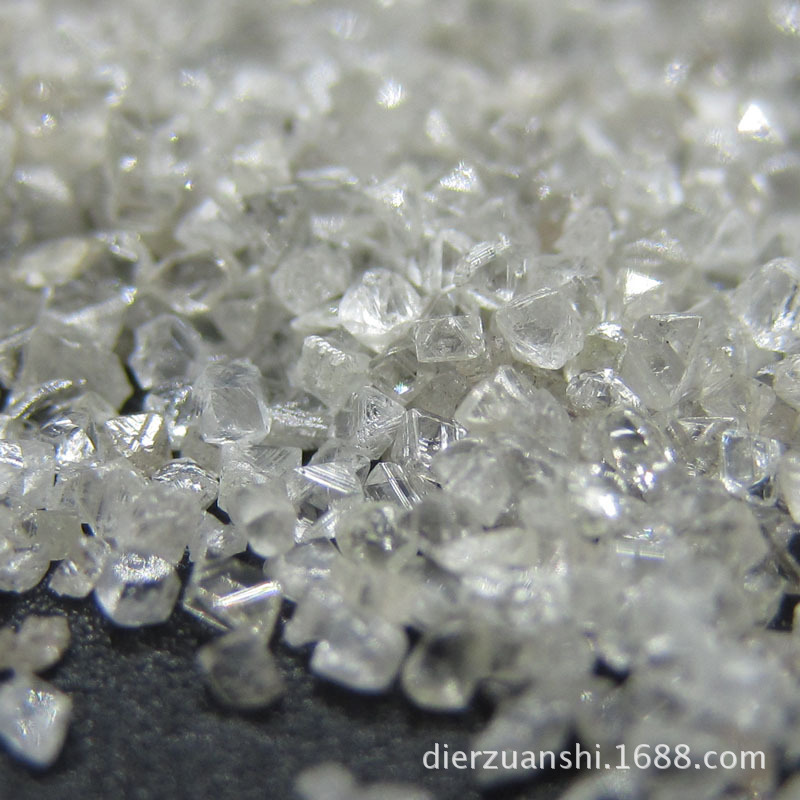 天然金刚石白色钻石原石颗粒适用磨料磨具加工超硬材料首饰DIY设示例图72