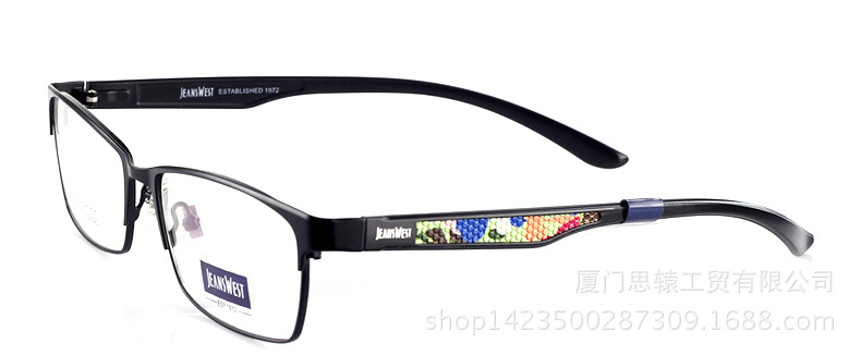 厂家批发新款真维斯品牌近视眼镜框男女士时尚板材眼镜架平光眼镜示例图9