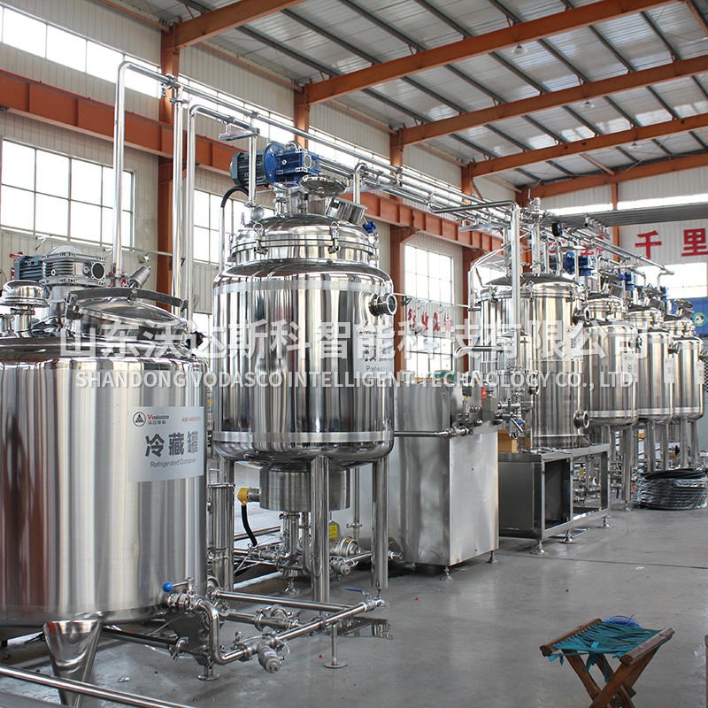 淡炼乳生产全套机械  炼乳加工机器 甜炼乳加工流水线图片
