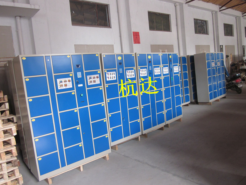 公司刷卡聯網電子更衣柜杭州第九中學校聯網書包柜儲物柜示例圖11