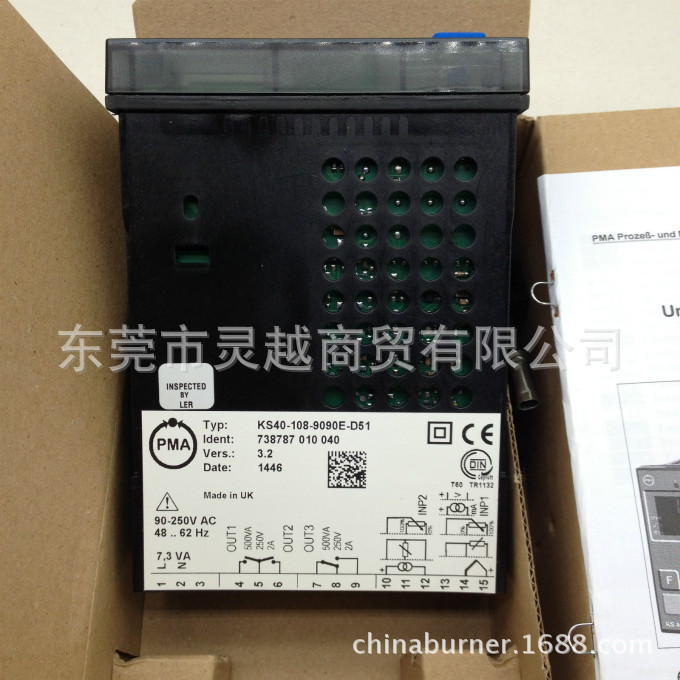 KS40-108-9090E-D51 PMA比例调节仪 weishaupt温控器示例图2
