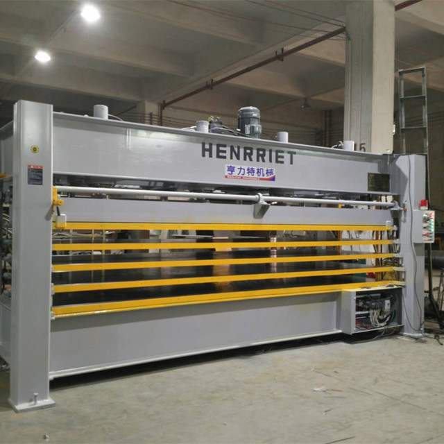 佛山亨力特专业生产热压机  空调聚氨酯发泡板压机 4层4500×350液压式非标层压