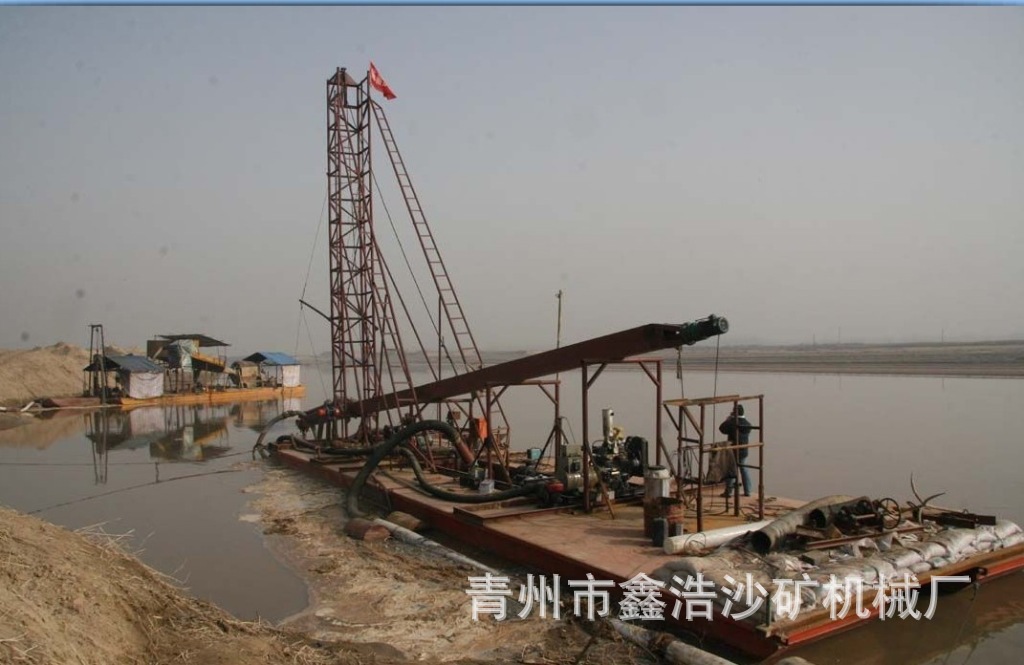 挖沙船 采沙船 挖沙机  山东鑫浩砂矿机械专业制造挖沙机械示例图8