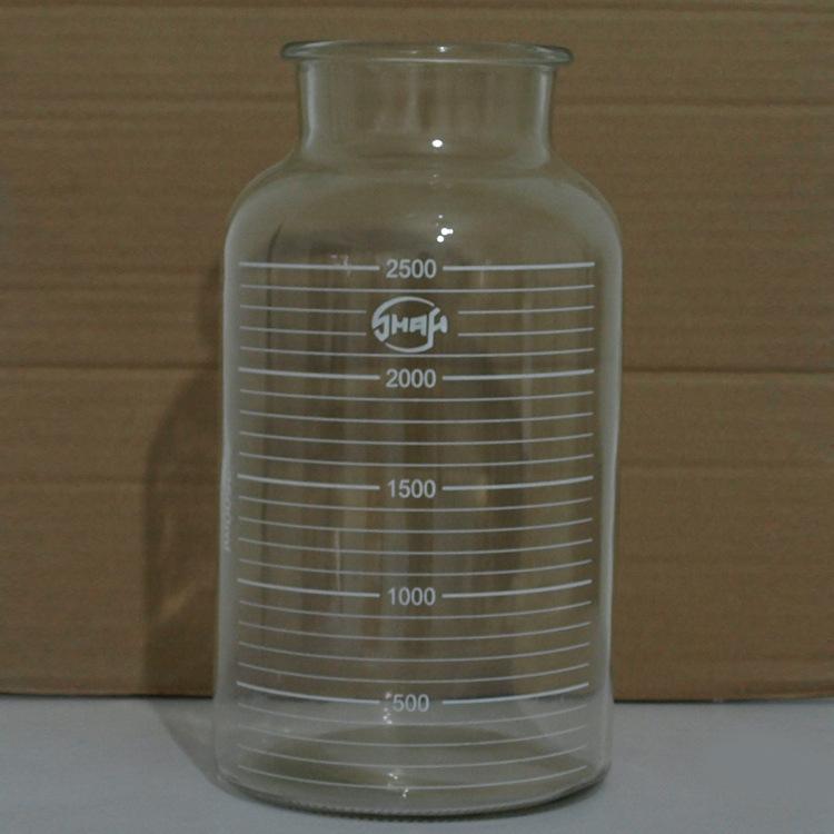 现货供应斯曼峰电动吸引器配件：玻璃瓶 2500ml 吸引瓶储液引流瓶图片
