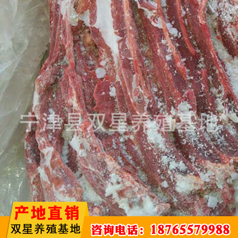 精品批发驴脊骨肉 新鲜驴骨头肉 饭店用生鲜驴肉示例图28