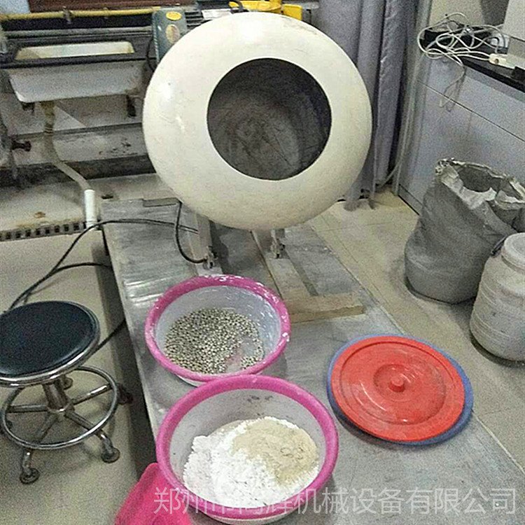 小型实验室粉末圆锅造粒机 硅藻土膨润土颗粒成球机 陶粒砂圆锅制粒机