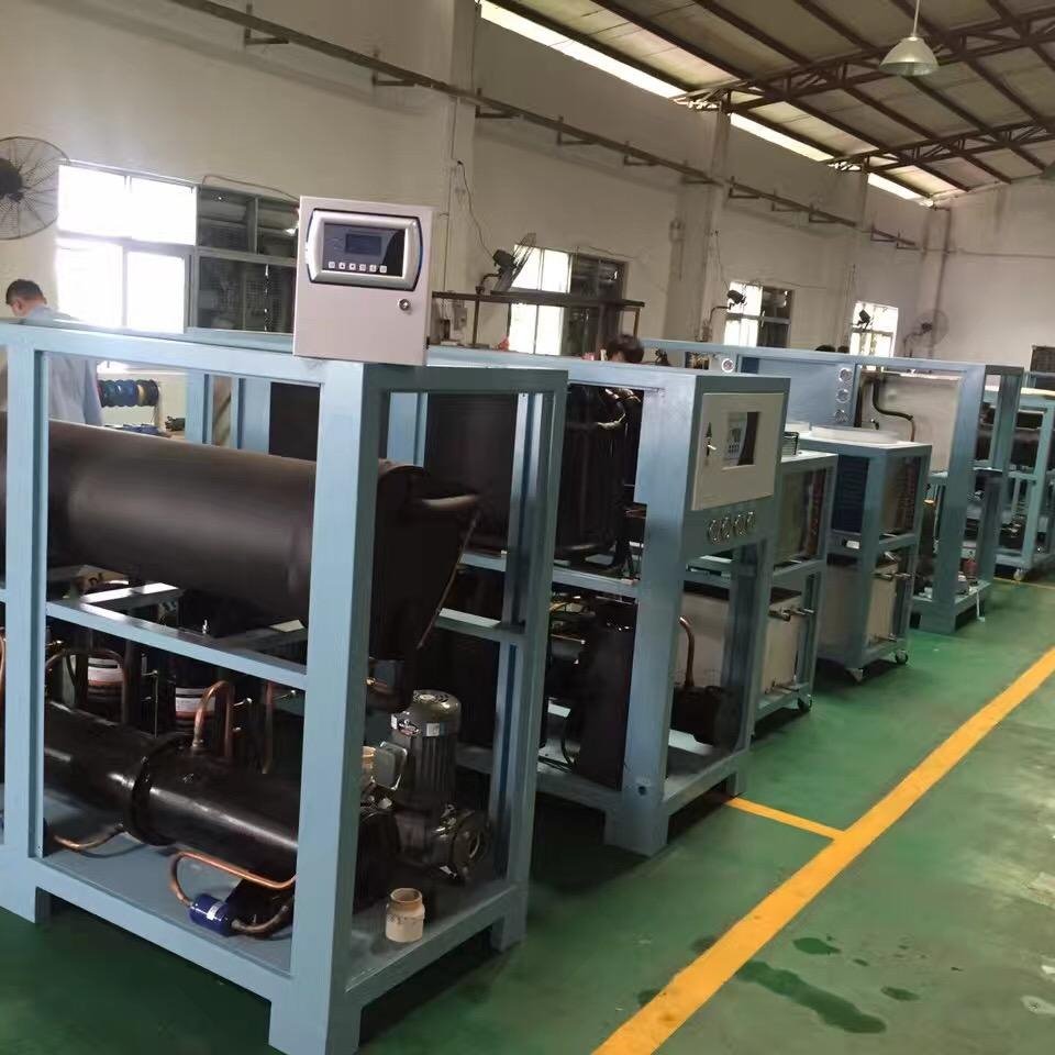 广东东莞厂家直销15匹冷水机   水冷式冷水机   模具降温冷却机  冷水机厂家
