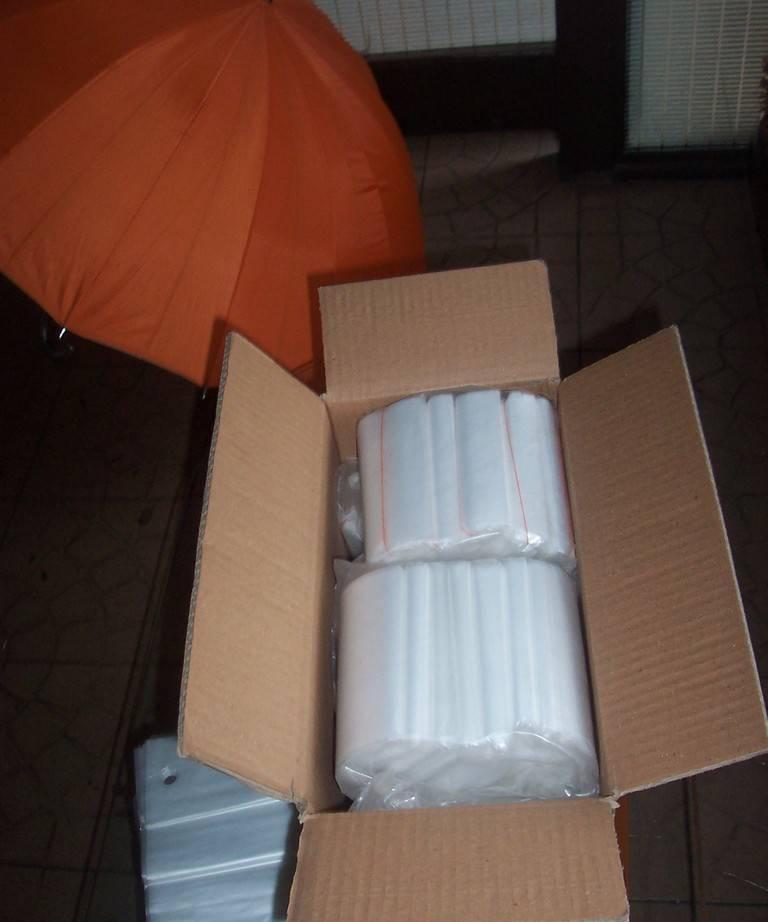 酒店用品 一次性手工使用 防水伞套 防水伞袋 防水塑料示例图9
