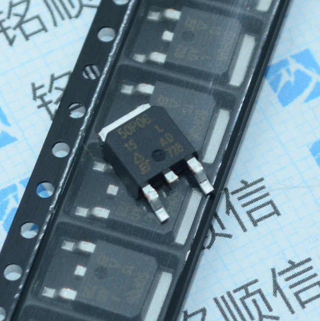 SUD50P06-15L  50P06-15L TO-252贴片MOSFET实物拍摄深圳现货