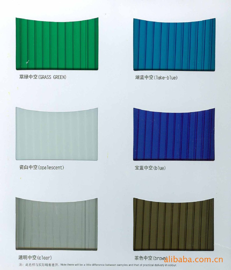 上海地区二层中空阳光板厂家透明10mm耐力板锁扣板车棚雨棚配件示例图111