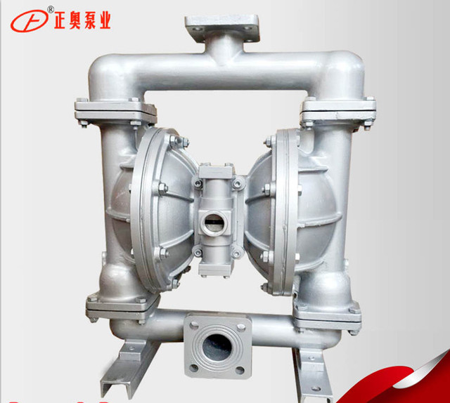 全新第五代QBY5-50L型铝合金气动隔膜泵 压滤机专用隔膜泵 化工排液泵 厂家直销