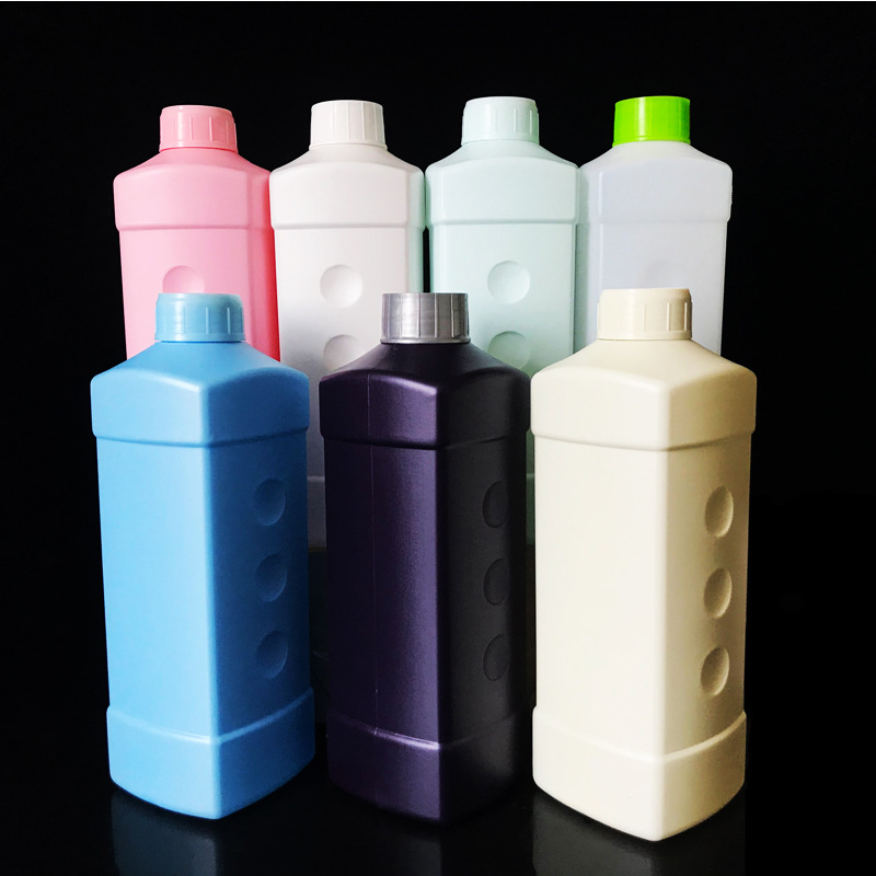 铭诺塑料 消毒液塑料瓶 1000毫升塑料方瓶 洗发水瓶