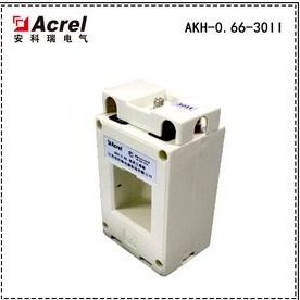 导轨安装 阻燃外壳  CE认证  方孔测量型 电流互感器  AKH-0.66-30II 250/5