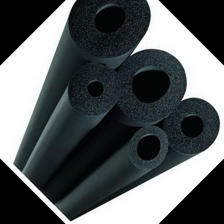 厂家直供 华美b1级b2级橡塑保温管 冷水管道阻燃橡塑管壳促销