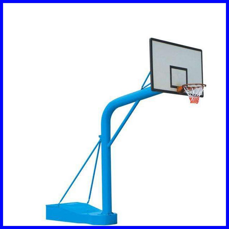 隆胜体育 标准室外篮球架 凹箱式篮球架 体育健身器材供应图片