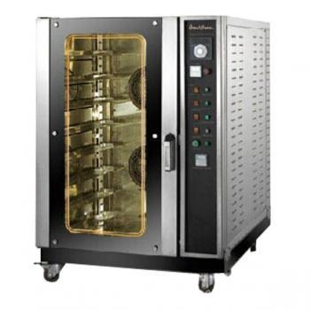 祥兴蒸烤箱10盘多功能电蒸烤箱全钢自动喷蒸汽自动控温限温烤箱  RXL-10型