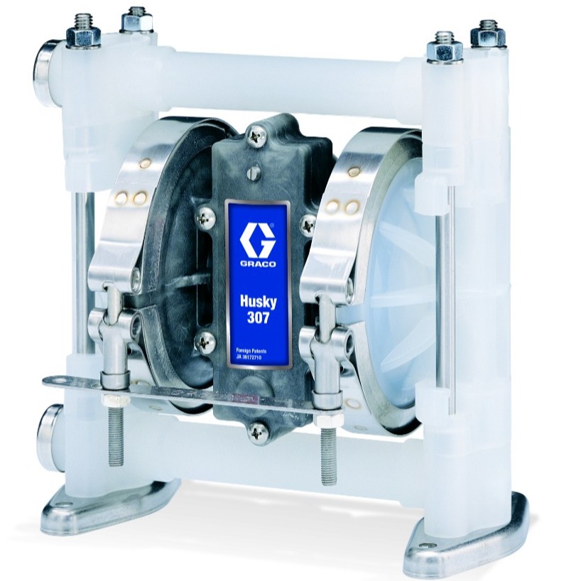 苏州气膜泵动隔厂家 美国GRACO/固瑞克HUSKY307气动隔膜泵批发 价格从优图片