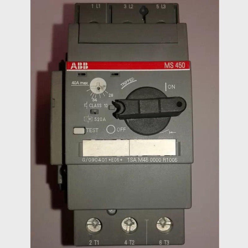 MS450阿特拉斯螺杆空压机电机启动器，马达断路器